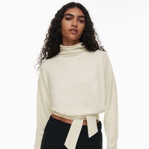 Aritzia Wilfred Lorin Sweater White - Size Small